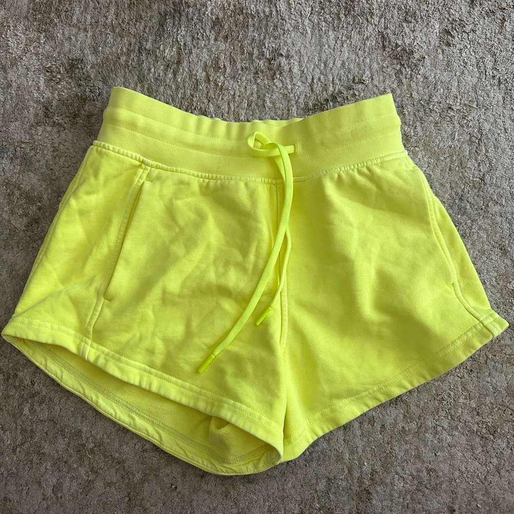 Lululemon inner glow high rise shorts size 2